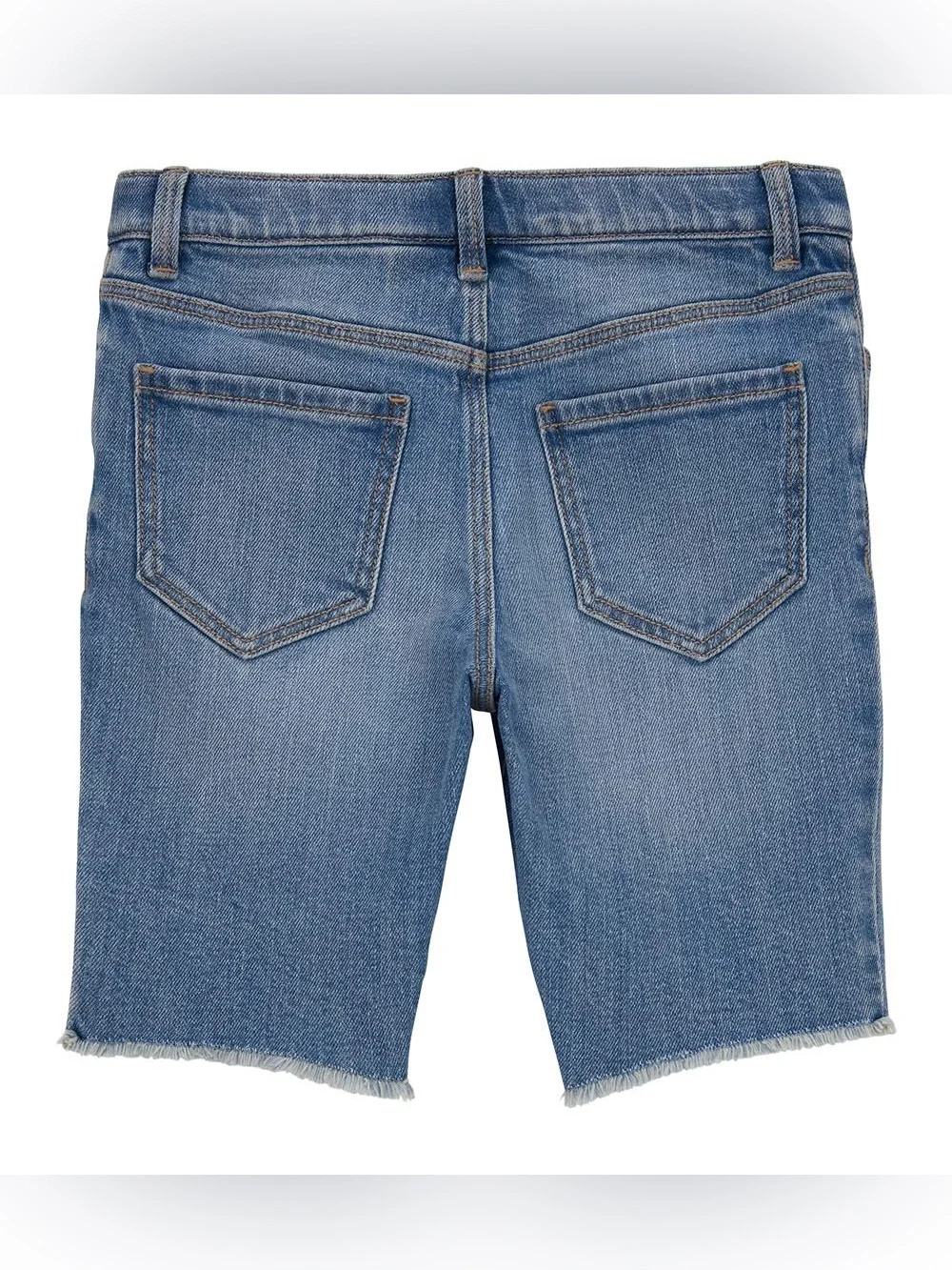 OshKosh B'gosh Kid Girls Denim Shorts Blue 7 NWT IN PACKAGE